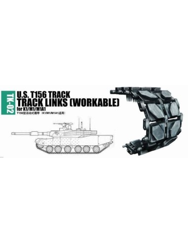 U.S. T156 track for K1/M1/M1A1 
