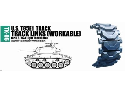 U.S. T85E1 track for M24 light tank (late) 