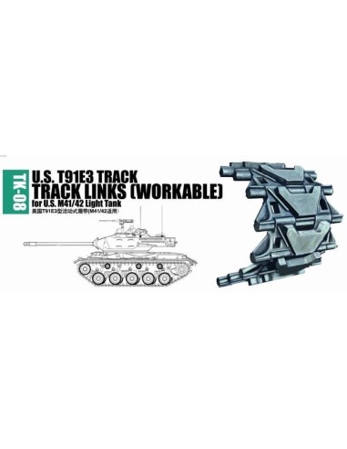 U.S. T91E3 track for M41/42 light tank 