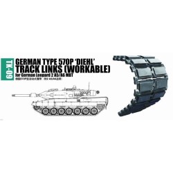 German type 570P 'DIEHL' for German Leopard 2 A5/A6 MBT 