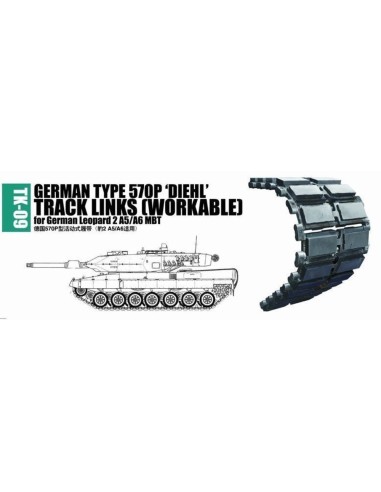 German type 570P 'DIEHL' for German Leopard 2 A5/A6 MBT 