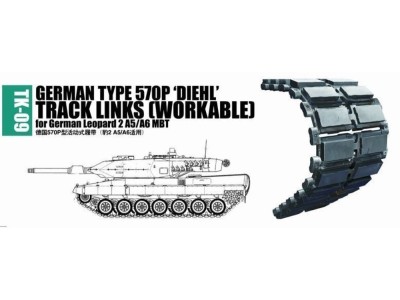 German type 570P 'DIEHL' for German Leopard 2 A5/A6 MBT 