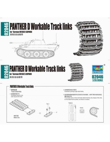 Panther D Workable Tracks links 