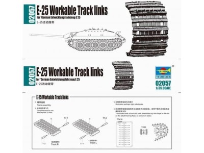 E-25 Workable Tracks links 