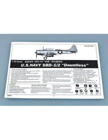 SBD-1/2 Dauntless US Navy 