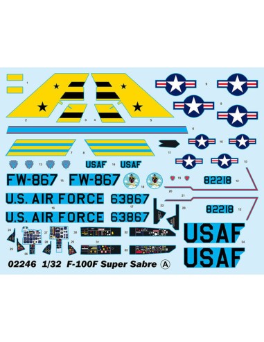 F-100F Super Sabre 
