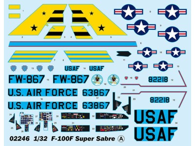 F-100F Super Sabre 