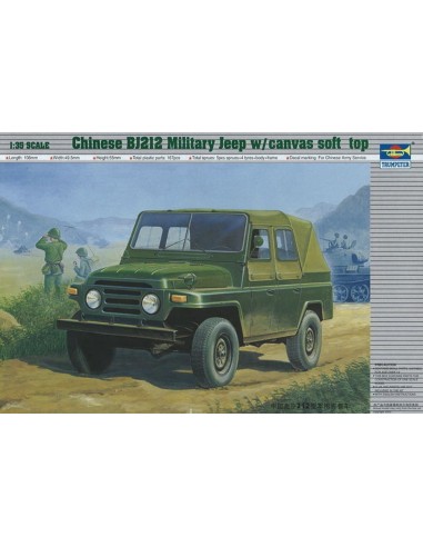 Chinesischer BJ212 Militär-Jeep 