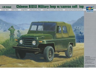 Chinesischer BJ212 Militär-Jeep 