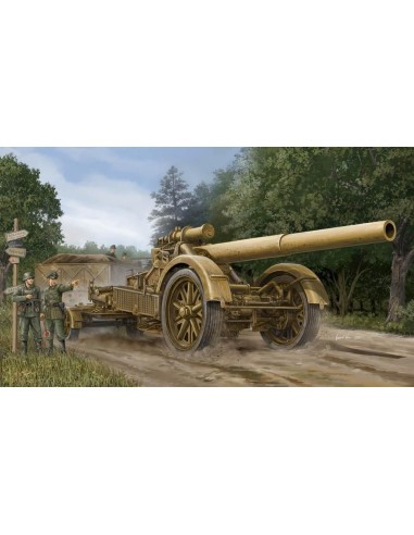 German 21cm Morser 18 Heavy Artillery 