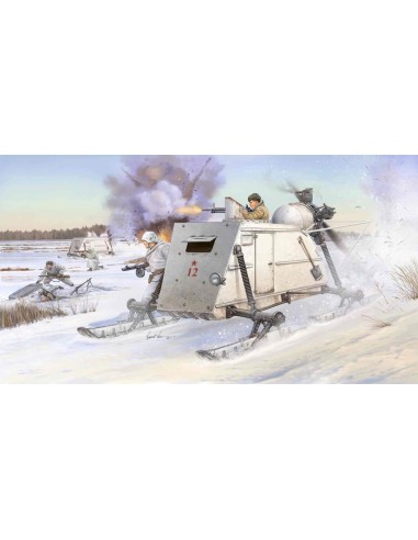 Soviet NKL-26 Armoured Aerosan 