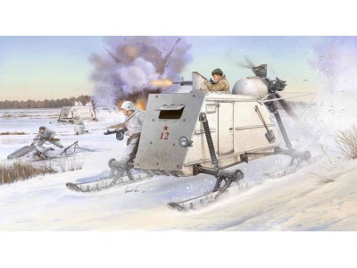 Soviet NKL-26 Armoured Aerosan 