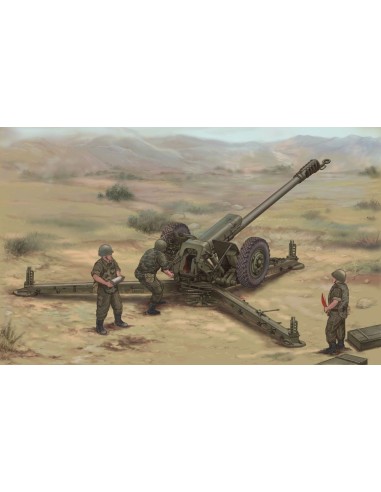 Soviet D30 122mm Howitzer-Late Version 