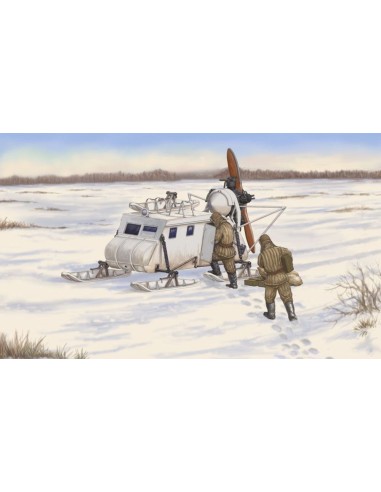 Soviet NKL-16 Armoured Aerosan 