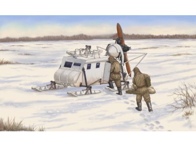 Soviet NKL-16 Armoured Aerosan 