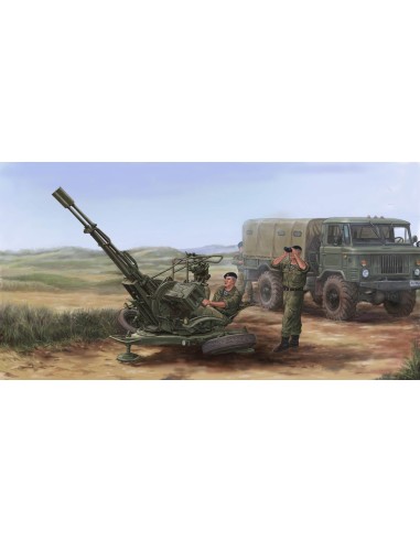 Russian ZU-23-2 Anti-Aircraft Gun 