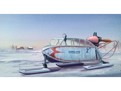 Soviet NKL-6 Aerosan 
