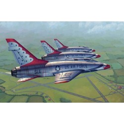 F-100D in Thunderbirds livery 