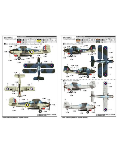 Fairey Albacore Torpedo Bomber 