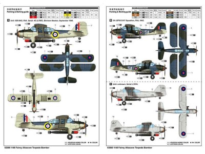 Fairey Albacore Torpedo Bomber 