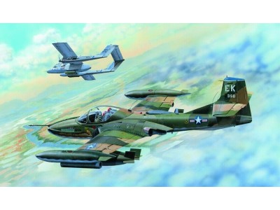 US A-37B Dragonfly Light Ground-Attack 