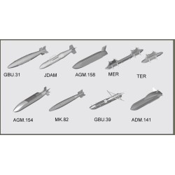 US aircraft weapons - Guided Bombs 