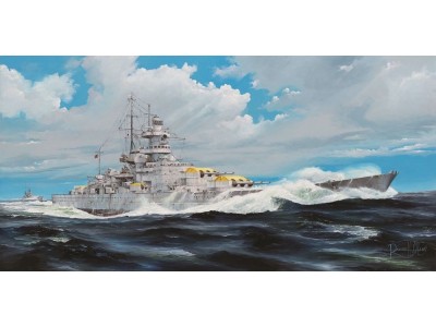 German Gneisenau Battleship 