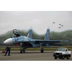 Russian SU-27 Flanker B 