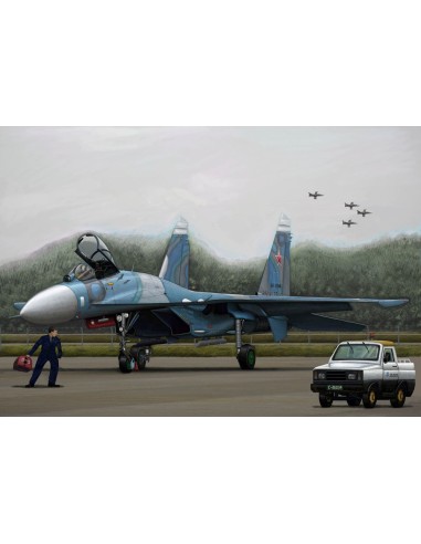 Russian SU-27 Flanker B 