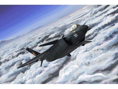 Chinese J-20 Mighty Dragon 