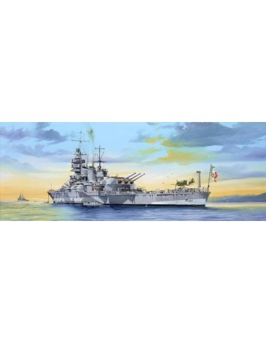 Italian Navy Battleship RN Roma 