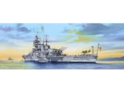 Italian Navy Battleship RN Roma 