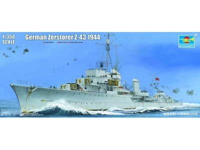 German Zerstörer Z-43, 1944 