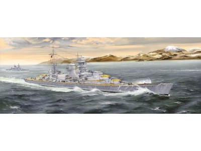 German Heavy Cruiser Blucher 