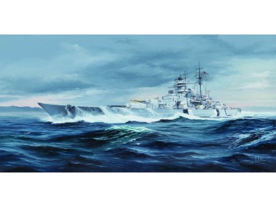 German Bismarck Battleship 