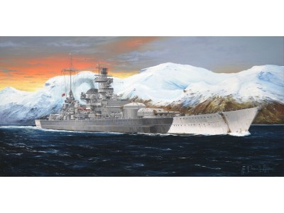 German Scharnhorst Battleship 