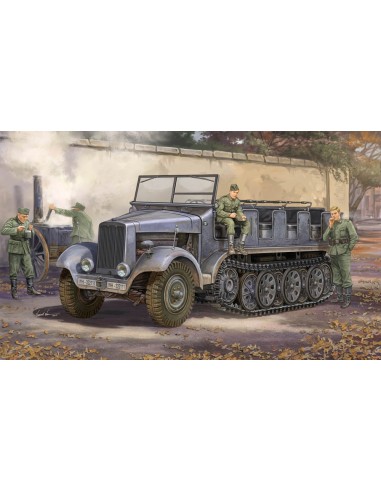 German Sd.Kfz.6 Halbk.zugm. Pionierausf. 