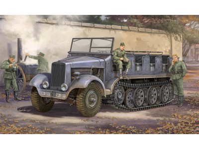 German Sd.Kfz.6 Halbk.zugm. Pionierausf. 