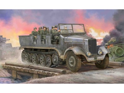 German Sd.Kfz.6 Halbkettenzugm. Artill. 