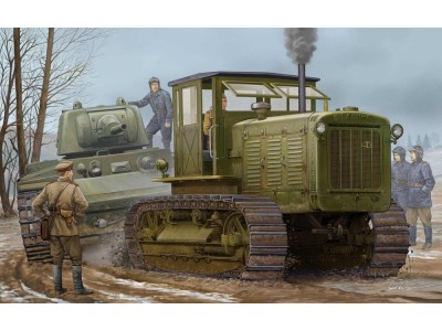 Russian ChTZ S-65 Tractor with Cab1 