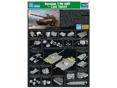 Russian T-90A MBT - Cast Turret 