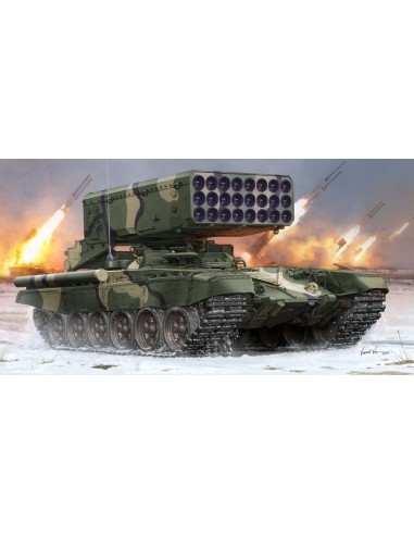 Russian TOS-1 24-Barrel Multipe Rocket L 