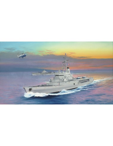 French Navy Helicopter Cruiser Jeanne d’Arc 1964 