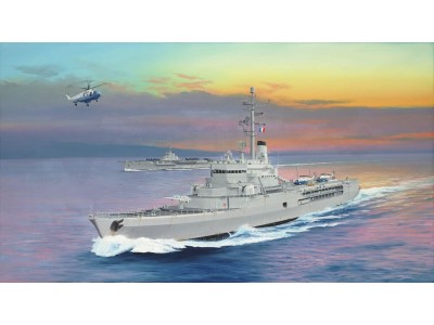 French Navy Helicopter Cruiser Jeanne d’Arc 1964 