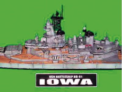 Schlachtschiff USS Iowa BB-61 1984 