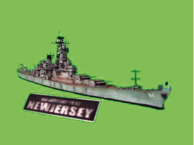 Schlachtschiff USS New Jersey BB-62 1983 