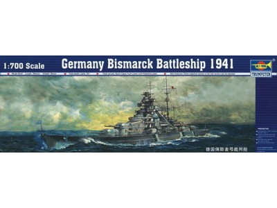 Schlachtschiff Bismarck 1941 