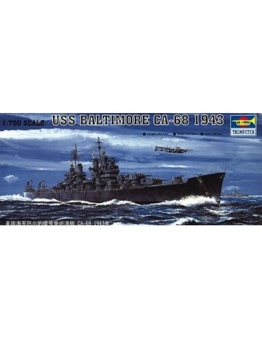USS Baltimore CA-68 1943 