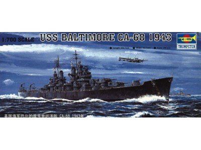 USS Baltimore CA-68 1943 