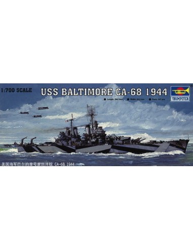 USS Baltimore CA-68 1944 
